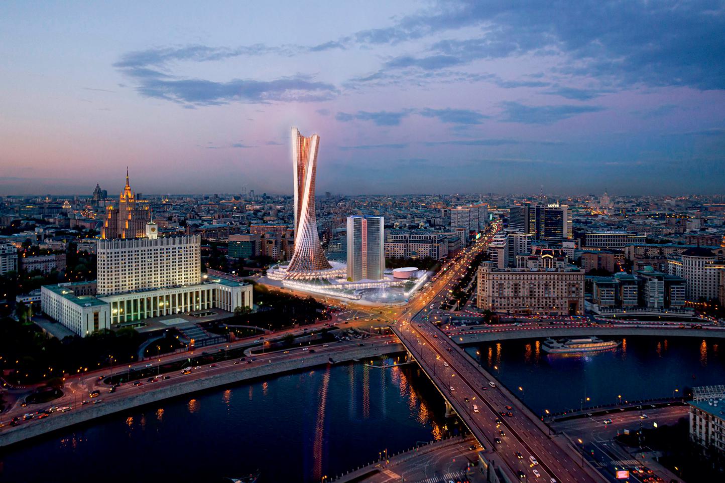 Один из вариантов концепции редевелопмента СЭВ