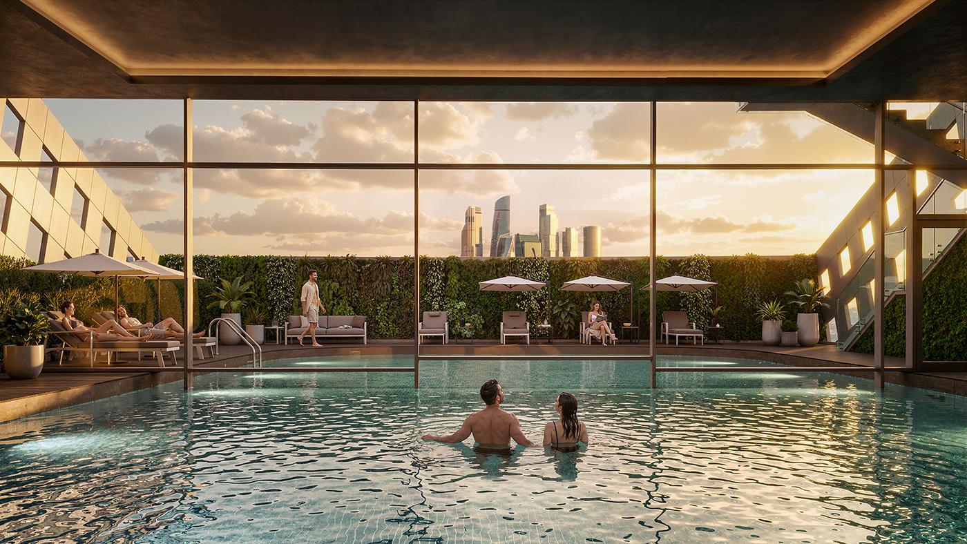 Спортивная инфраструктура комплекса бизнес-класса &laquo;Эмоушн&raquo;