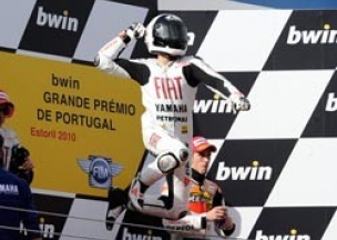 MotoGP: двойной подиум Fiat Yamaha в Португалии