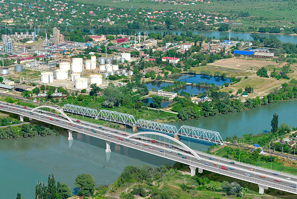 Фото: Проект дублера Яблоновского моста