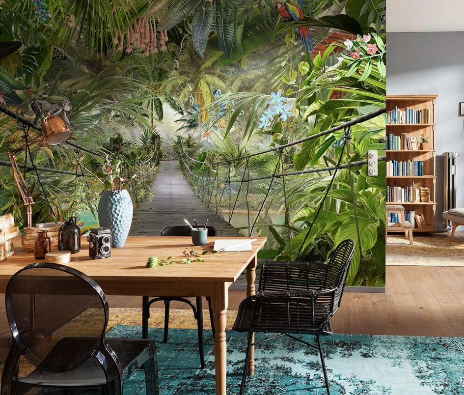 Тропический интерьер: 9 идей, как превратить квартиру в джунгли :: Дизайн :: РБК Недвижимость