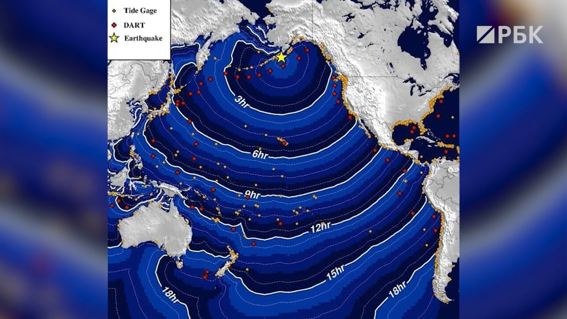 В МЧС исключили цунами у берегов Камчатки после землетрясения на Аляске :: Общество :: РБК