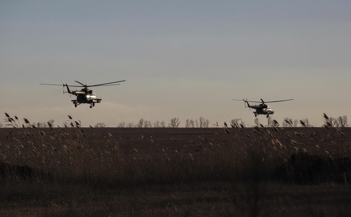 Минобороны сообщило о двух сбитых украинских вертолетах Ми-8