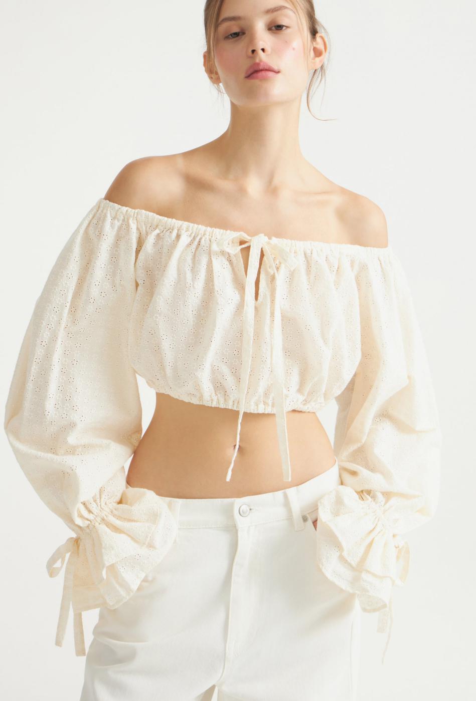 Хлопковая блуза, LIME, 5599 руб. (lime-shop.com)