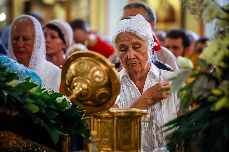 Божественная литургия в Херсонесе