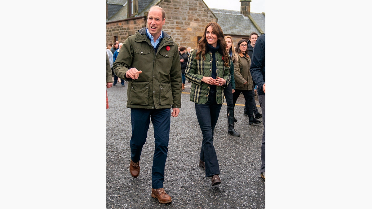 <p>Принц Уильям и Кейт Миддлтон в Шотландии. 2 ноября 2023 года</p>