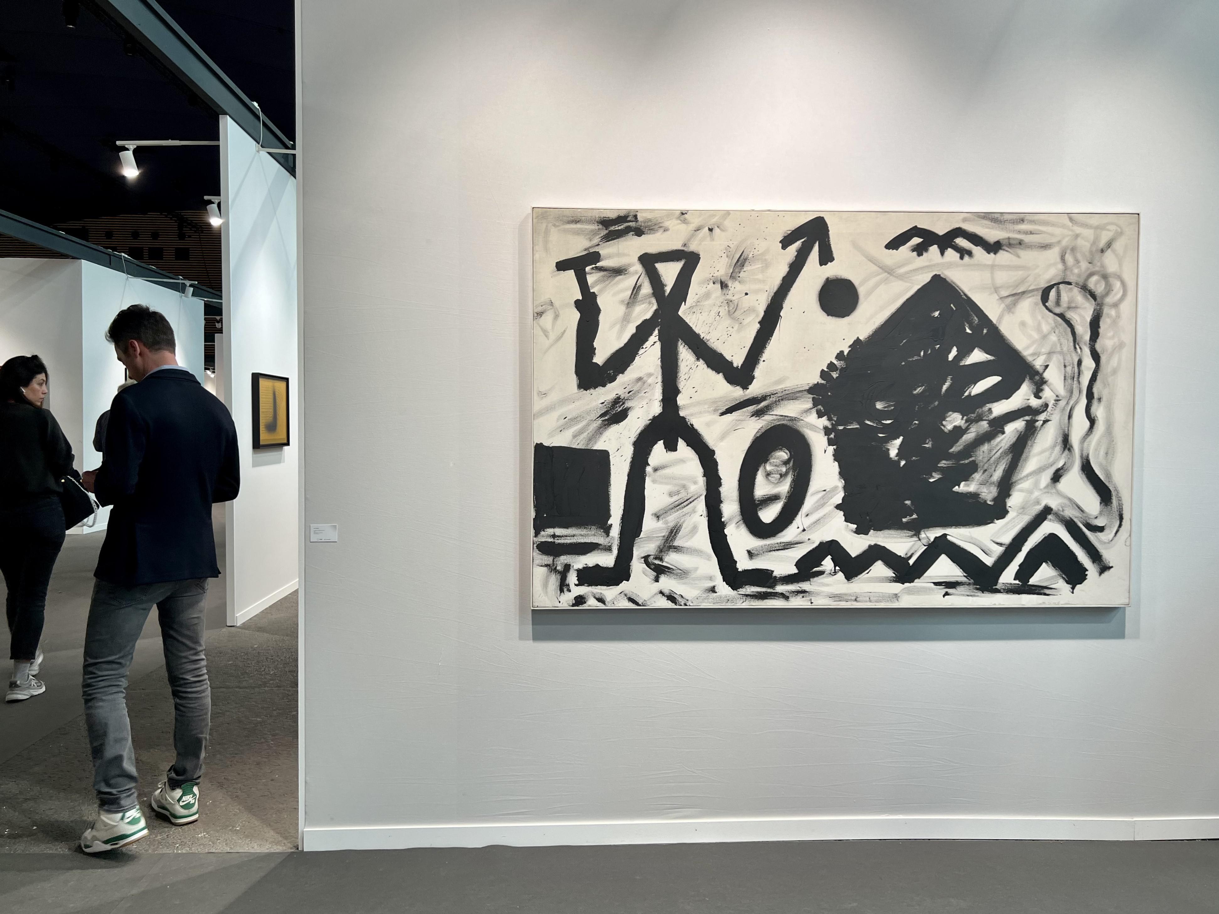 A.R. Penck, Untitled II (Alpha Gamma), 1981. QG Gallery