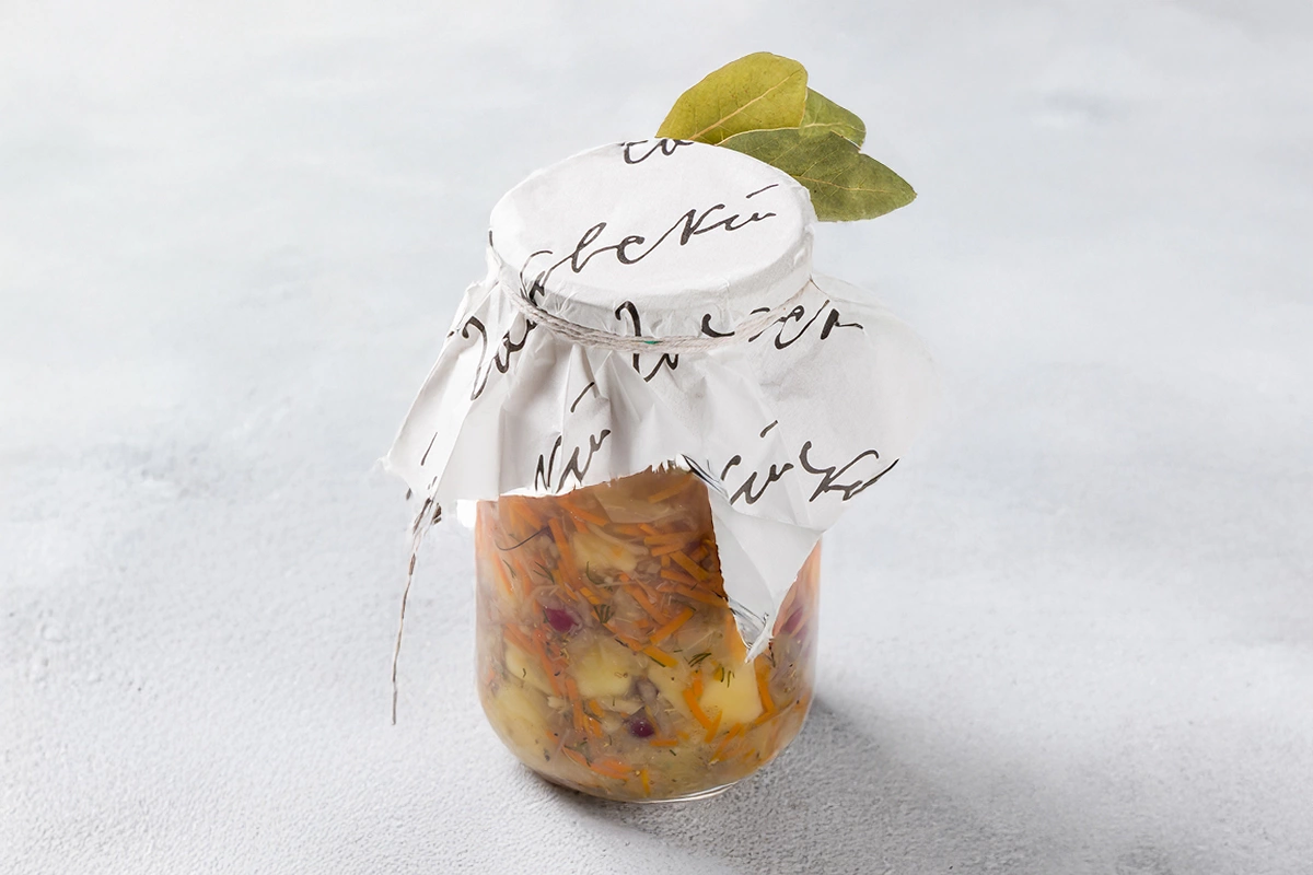 Щи суточные с говядиной и клюквой