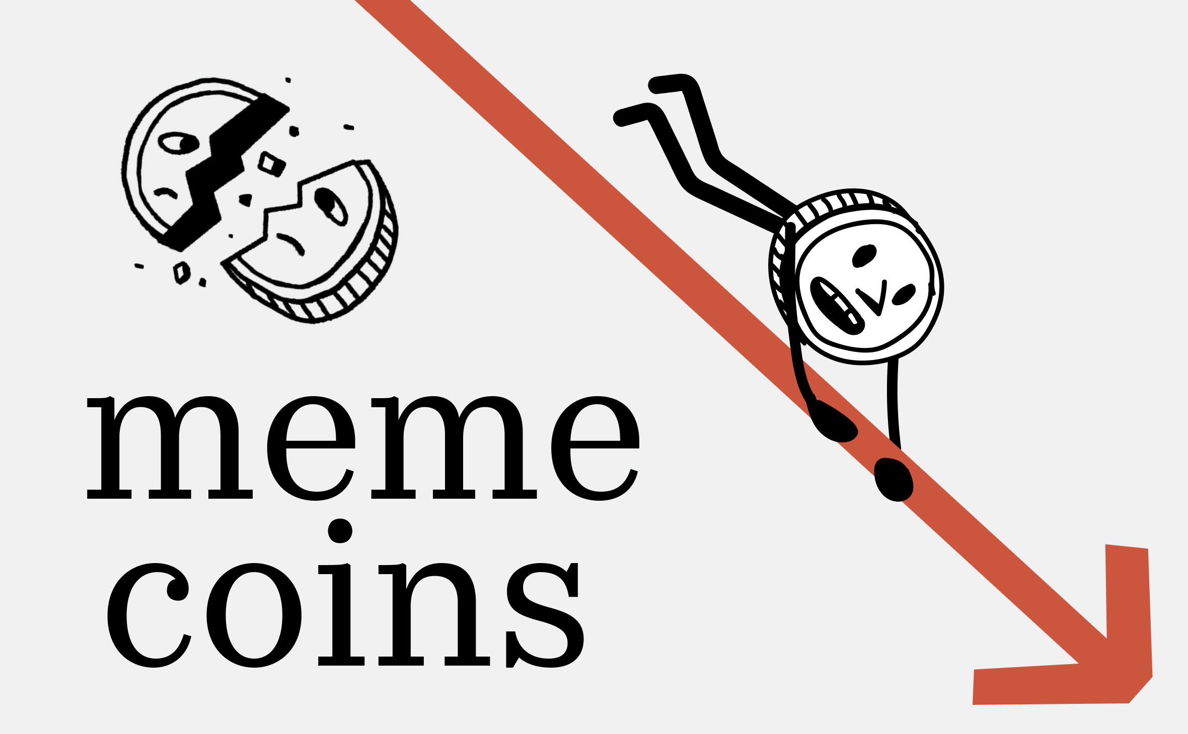 Капитализация мемкоинов рухнула на $100 млрд в 2025 году. Отчет CoinGecko