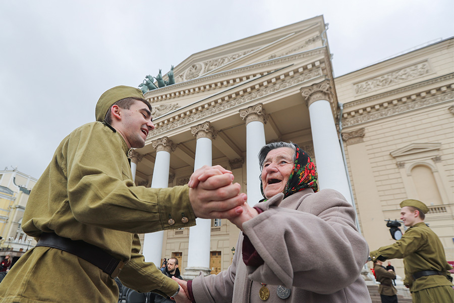 Празднование Дня Победы в Москве


