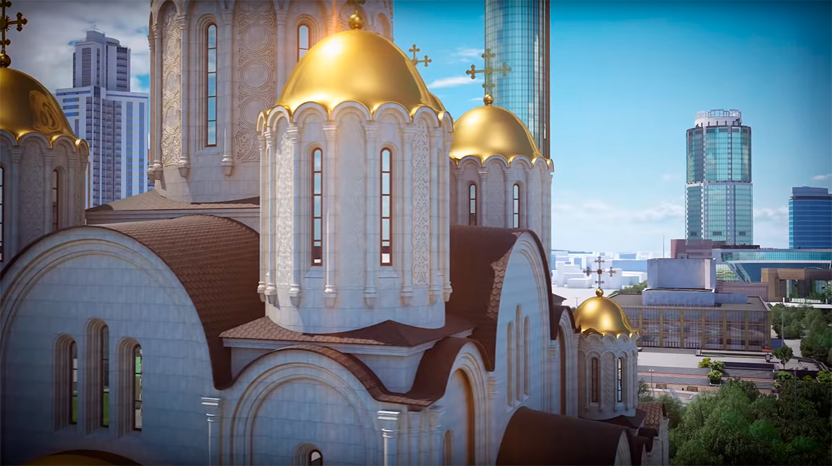 Фото: кадры из видеообращения митрополита Екатеринбургского и Верхотурского Кирилла