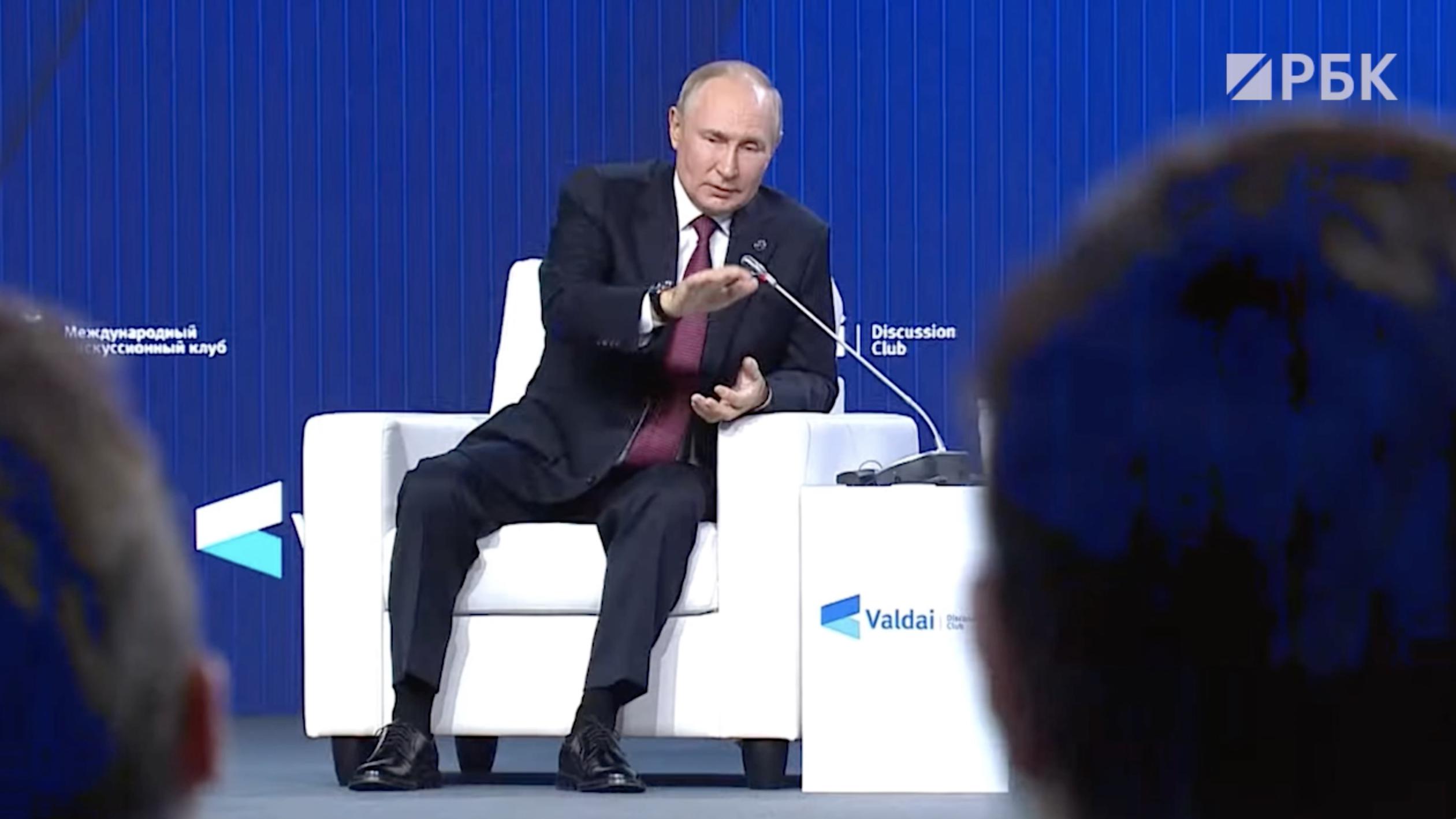 «Самое опасное десятилетие». Главные заявления Путина на «Валдае»