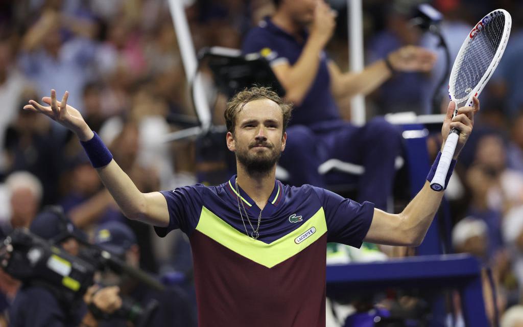 Как Медведев сенсационно победил первую ракетку мира на US Open. Видео