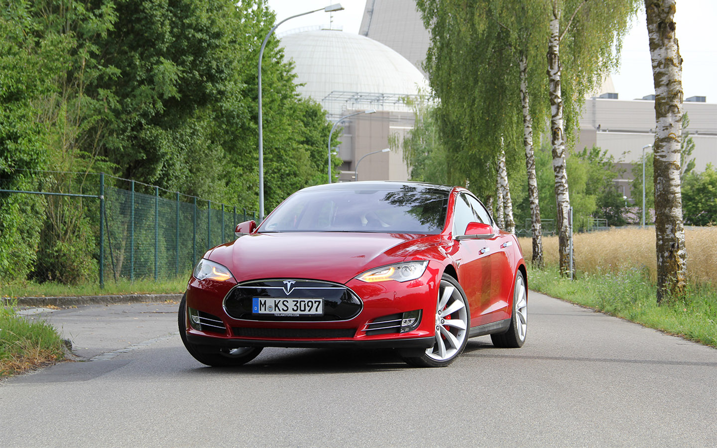 Tesla Model S P85+