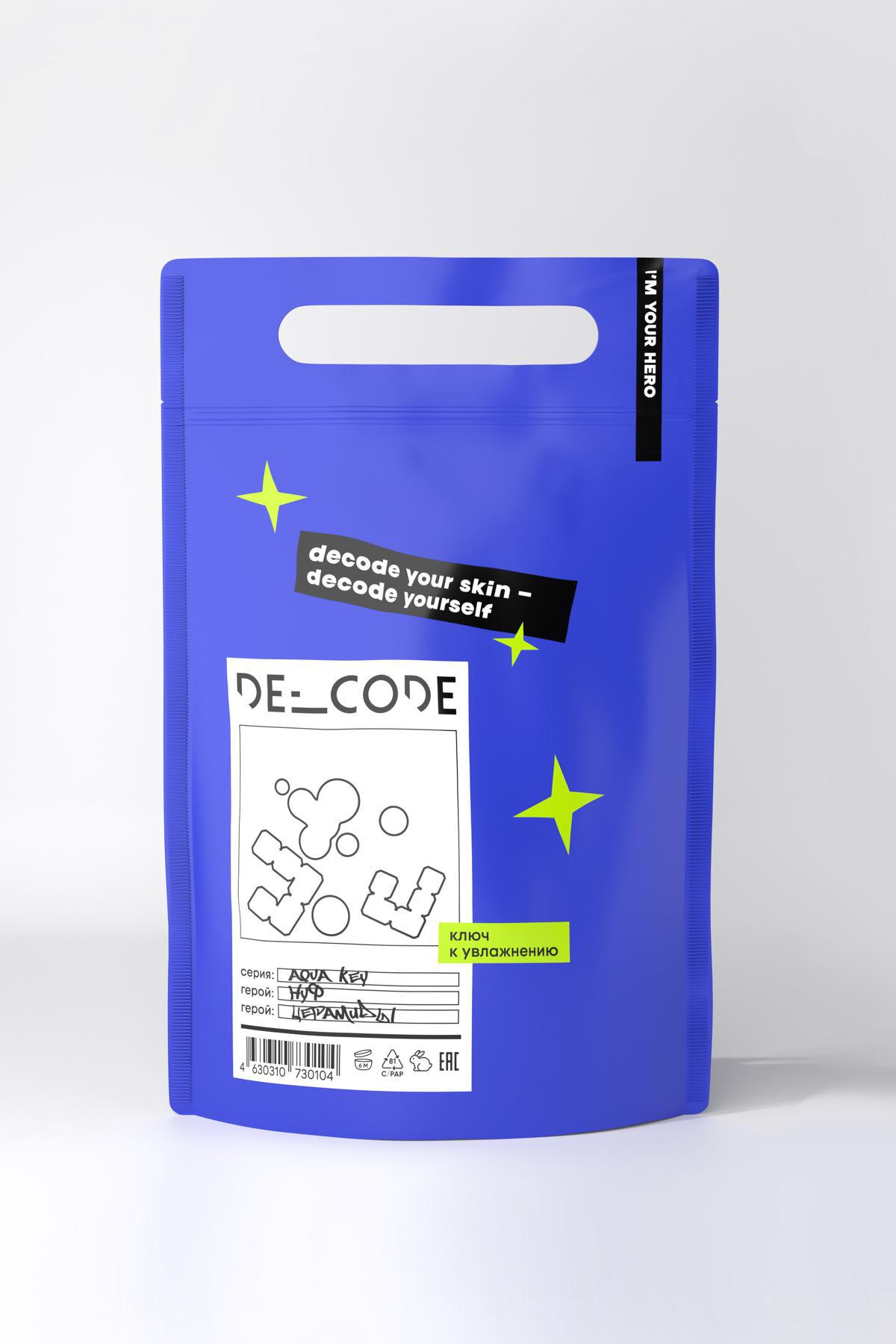 Набор для ухода за лицом и телом увлажняющий для молодой кожи Aqua Key, De: code, 981 руб. (Lamoda)