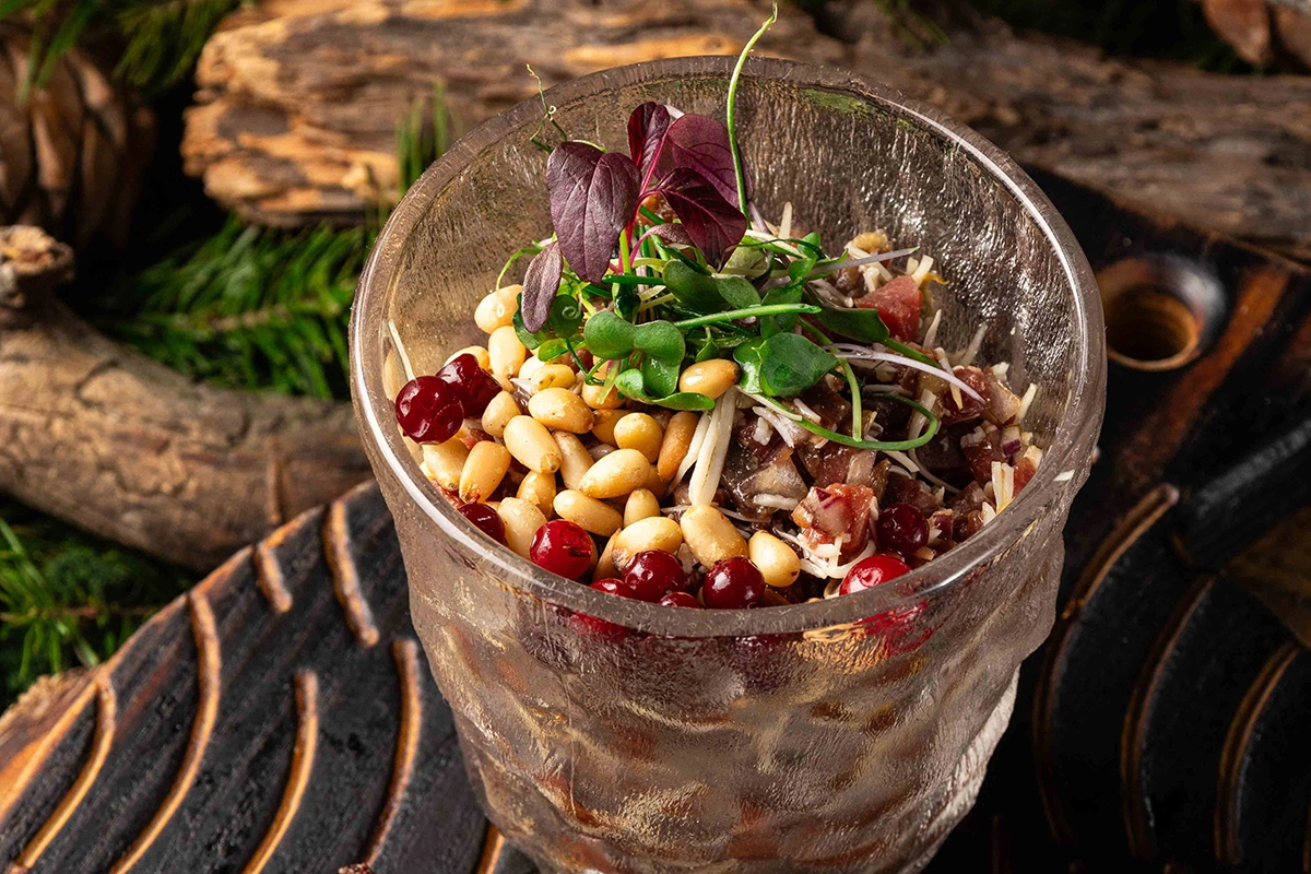 Тартар из оленины