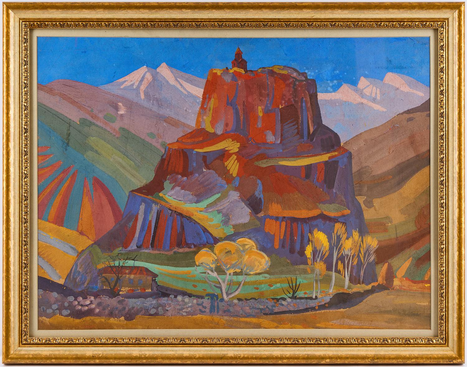 Мартирос Сарьян, «Крепость Бжни»