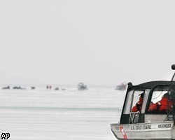 В Финском заливе с оторвавшейся льдины спасли 220 рыбаков 