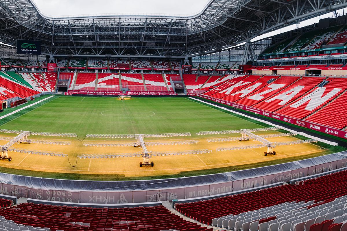 Изначально спортивный комплекс назывался &laquo;Казань Арена&raquo;, но в 2019 году его переименовали

&nbsp;
