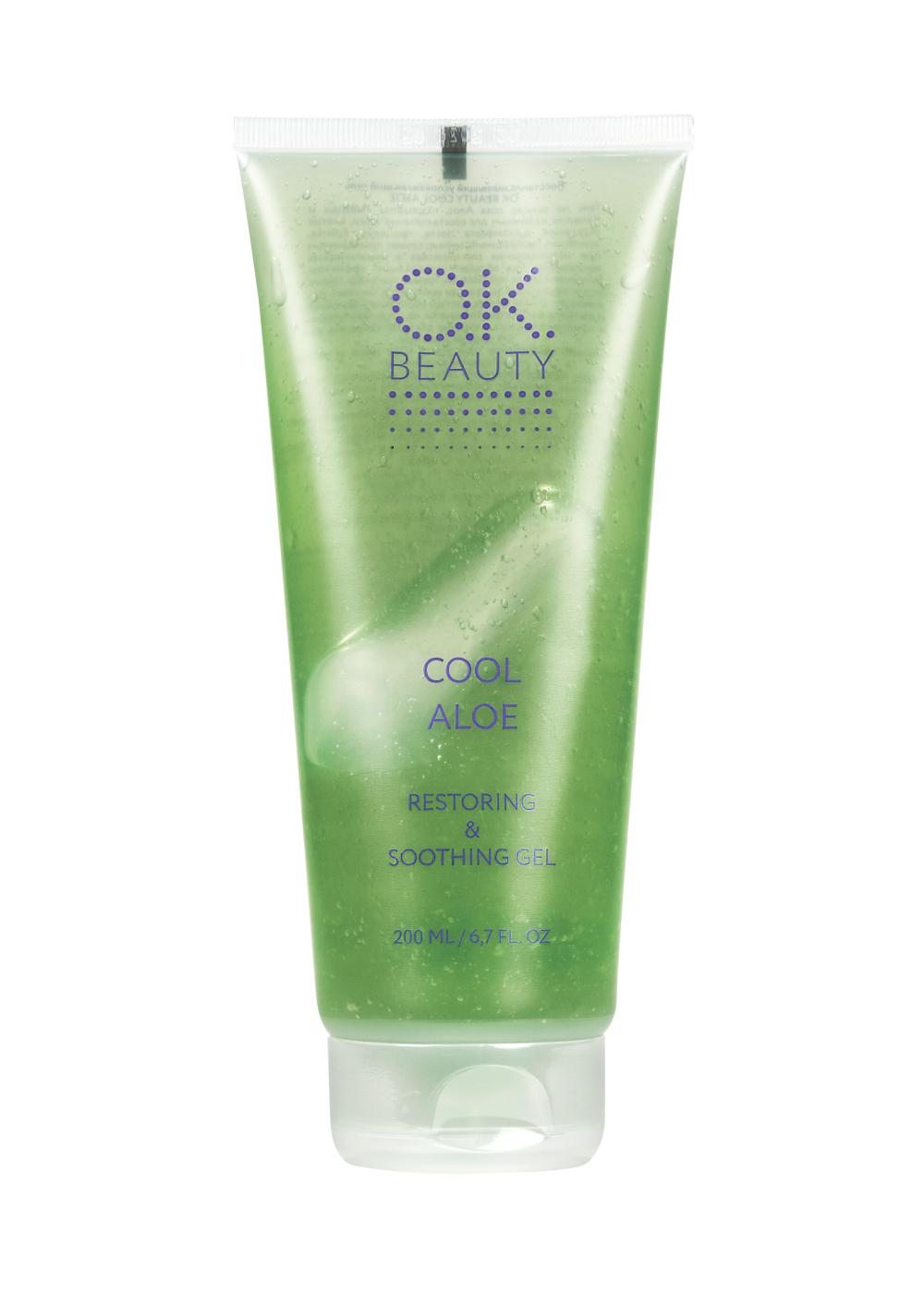 Восстанавливающий успокаивающий гель Cool Aloe, OK Beauty