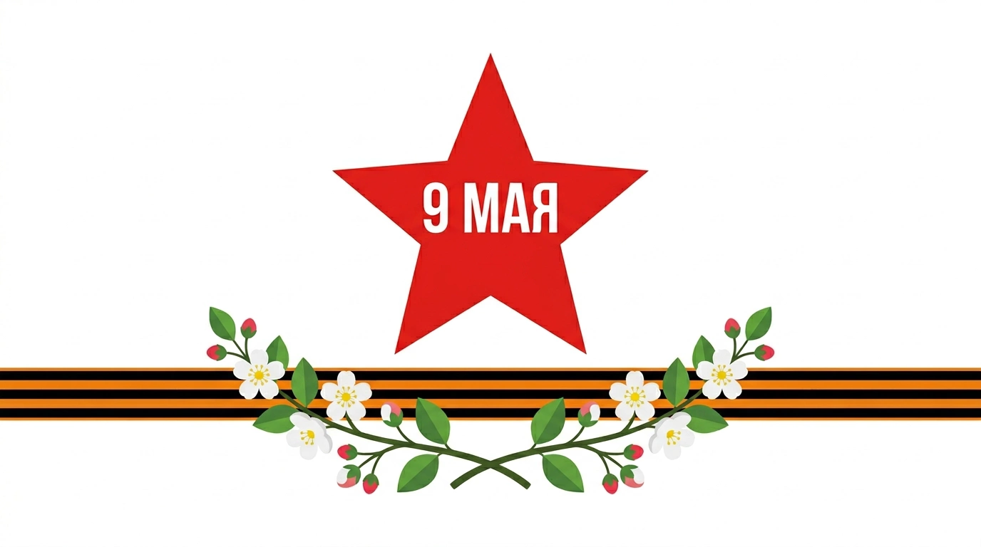 40 праздничных открыток к 9 Мая. Скачайте и отправьте