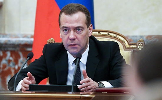 ​​Премьер-министр России Дмитрий Медведев


