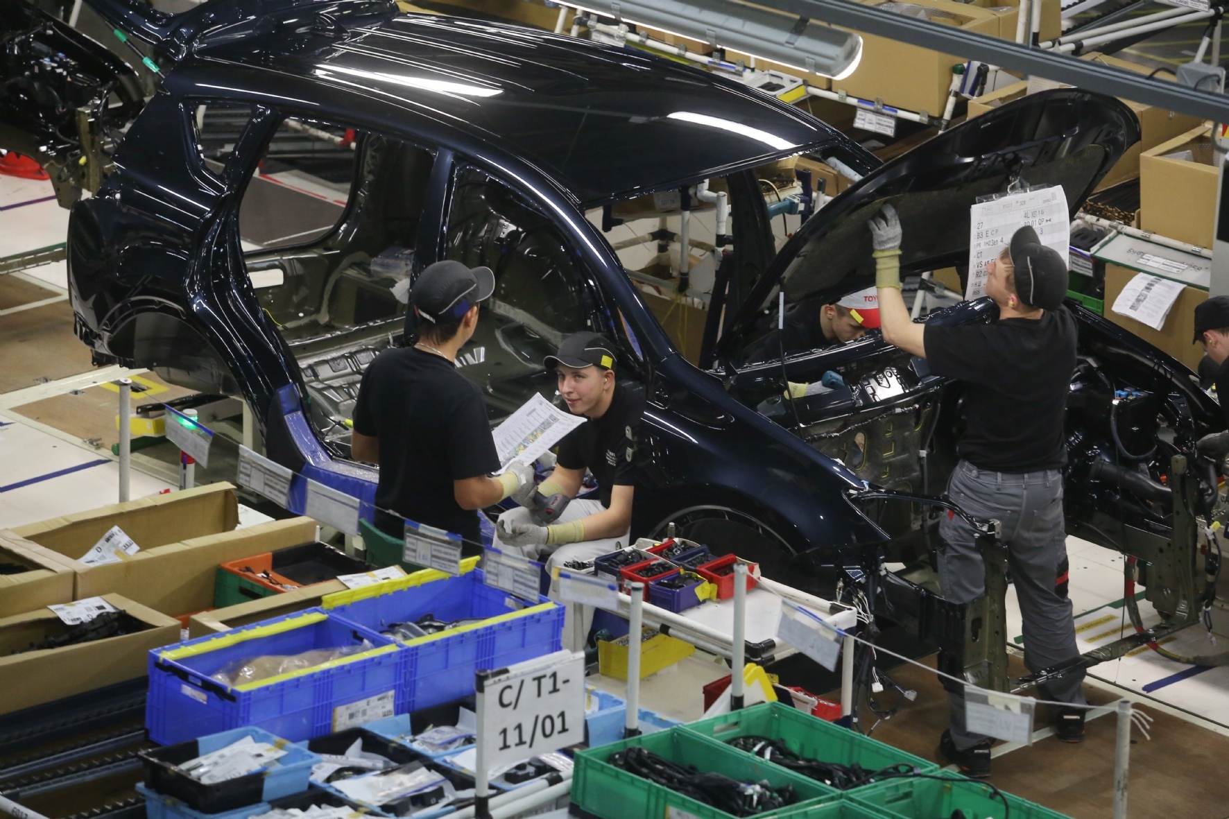 Завод Toyota в Санкт-Петербурге в 2016 году
