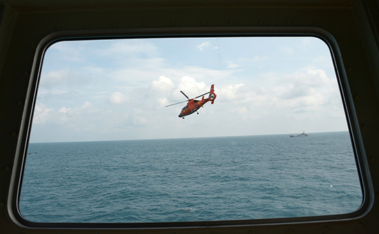 Поисково-спасательный вертолет ВМС Индонезии