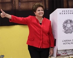 На выборах президента Бразилии лидирует его преемница