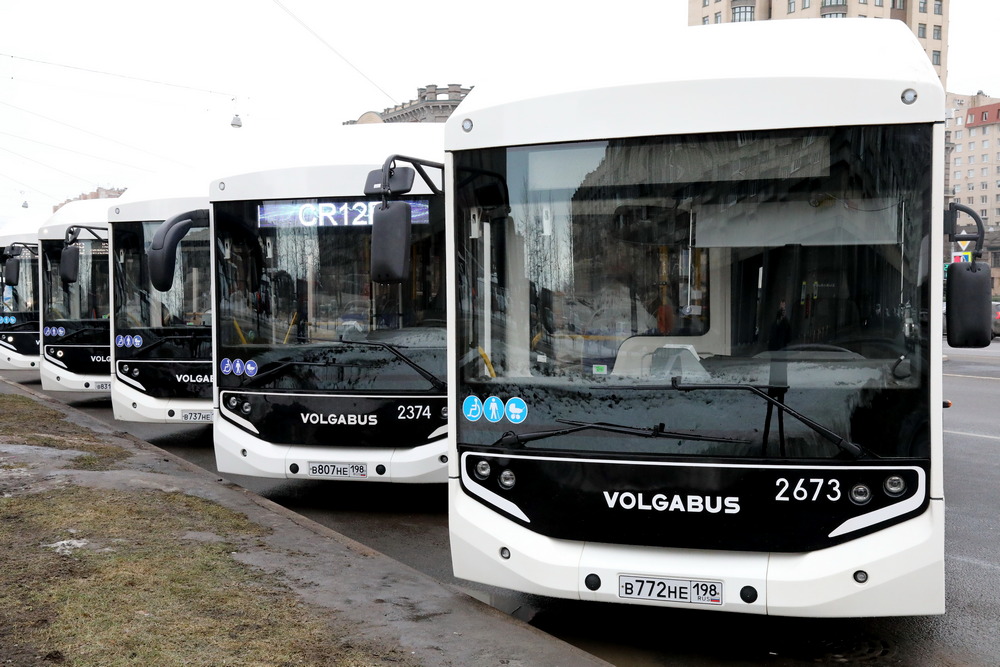Первые десять электробусов Volgabus в Петербурге