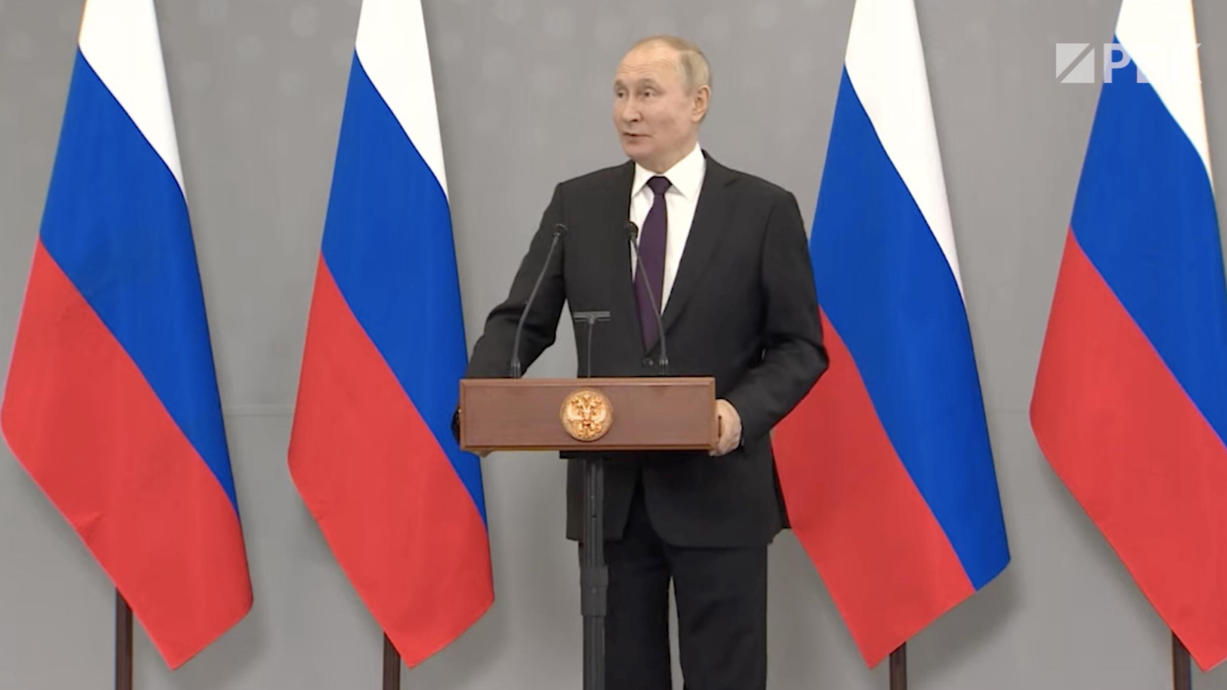 Песков объяснил слова Путина о завершении мобилизации за две недели