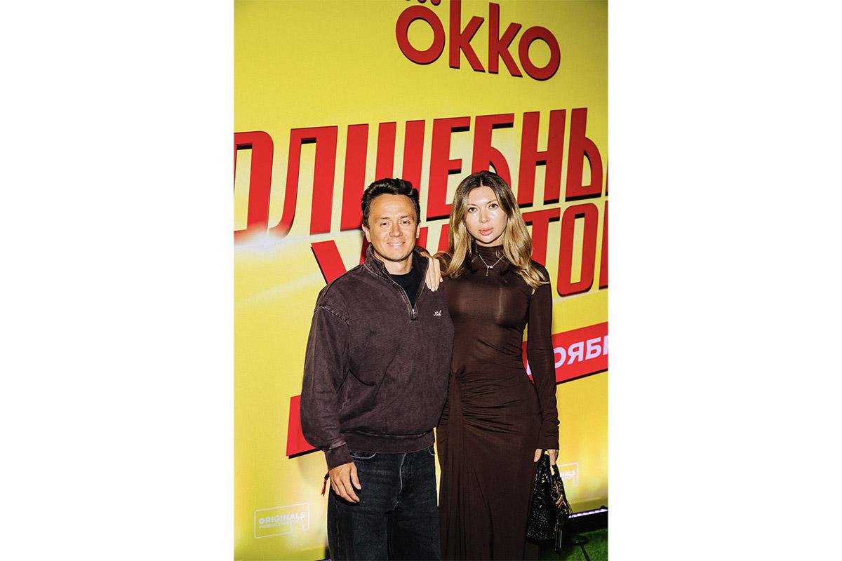 Илья Соболев с супругой