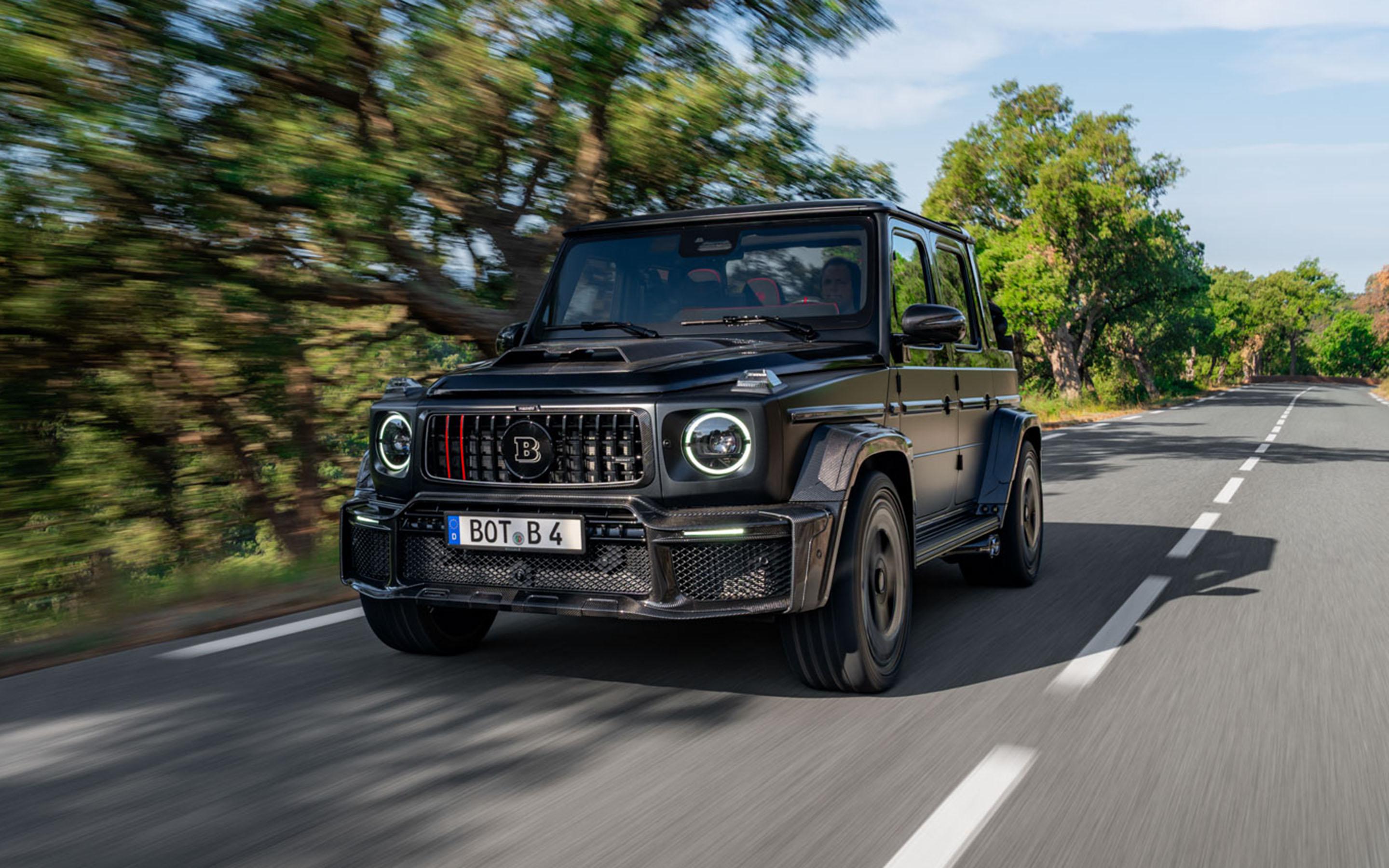 Brabus представил 900-сильный кабриолет на базе G 63