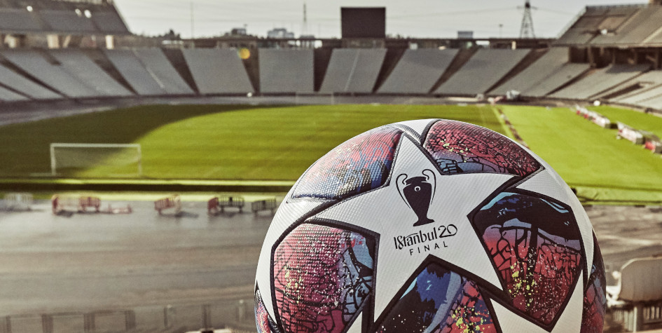 УЕФА показал мяч для плей-офф и финала Лиги чемпионов