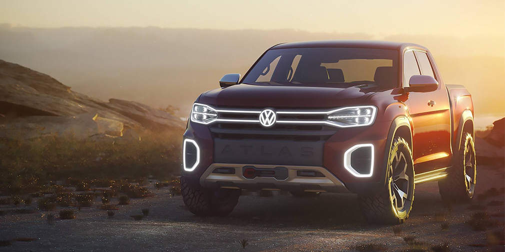 Volkswagen представил большой пикап на базе Teramont