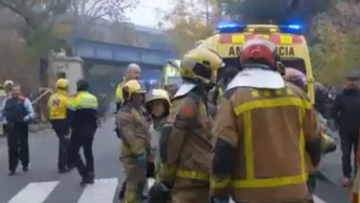 В Барселоне при столкновении электричек пострадали 70 человек