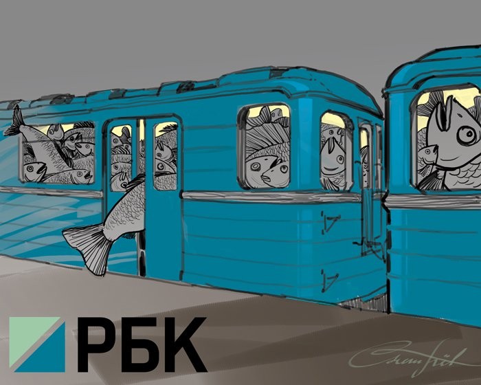 На желтой линии московского метро произошел сбой в движении поездов