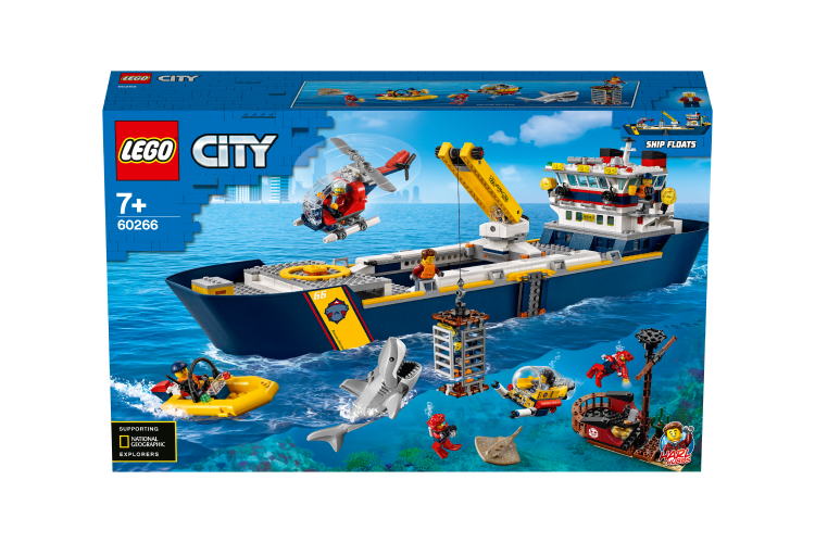 Конструктор &laquo;Океан: исследовательское судно&raquo;,&nbsp;Lego City, 10 999 руб. (Lego)