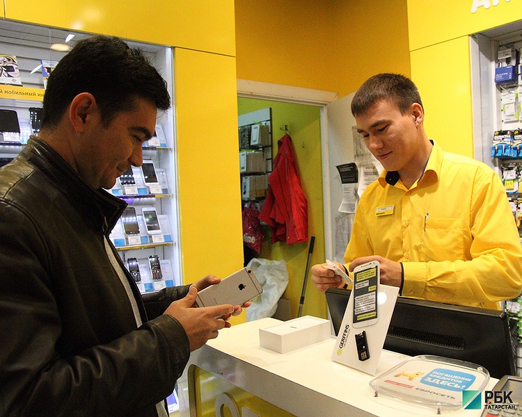 Старт продажи новых iPhone вызвал в Казани ажиотаж