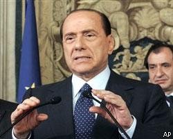 Блок С.Берлускони лидирует на выборах в Италии