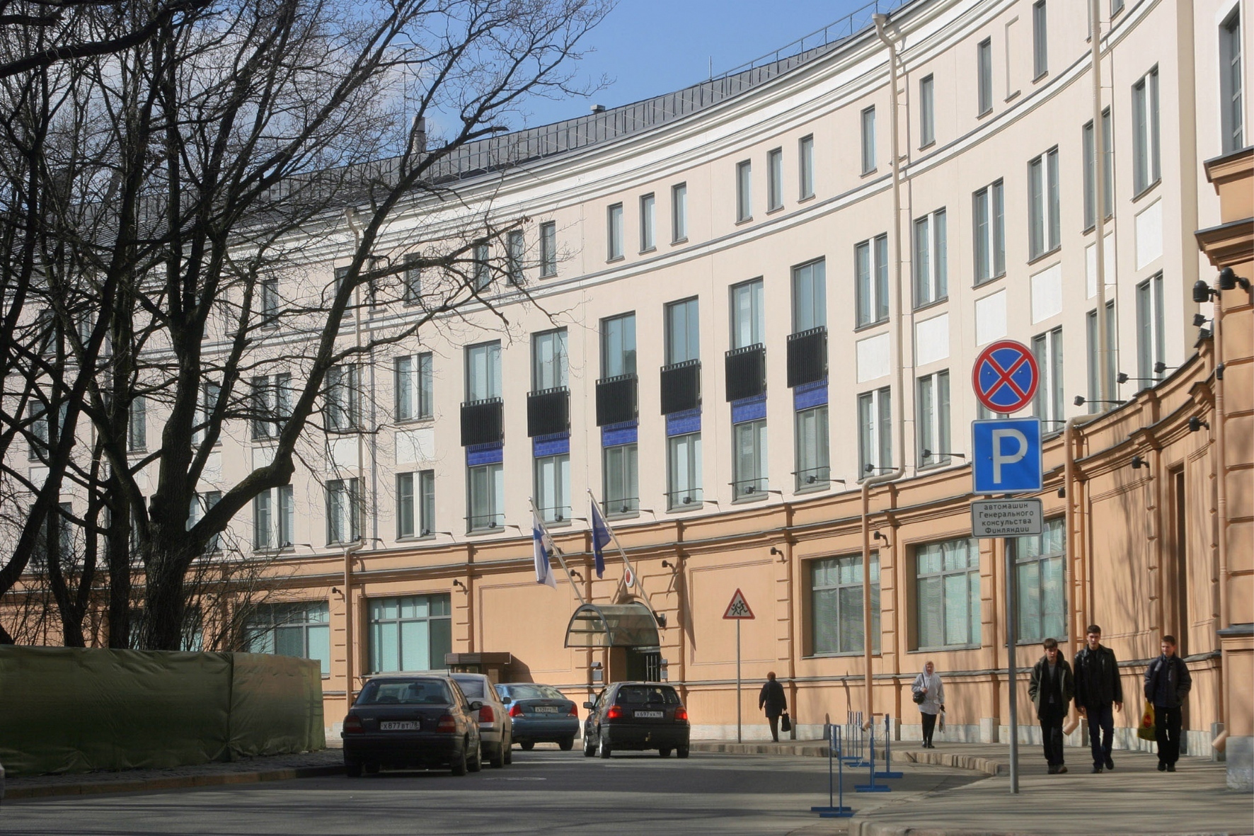 Здание Генерального консульства Финляндии на Преображенской площади в Санкт-Петербурге