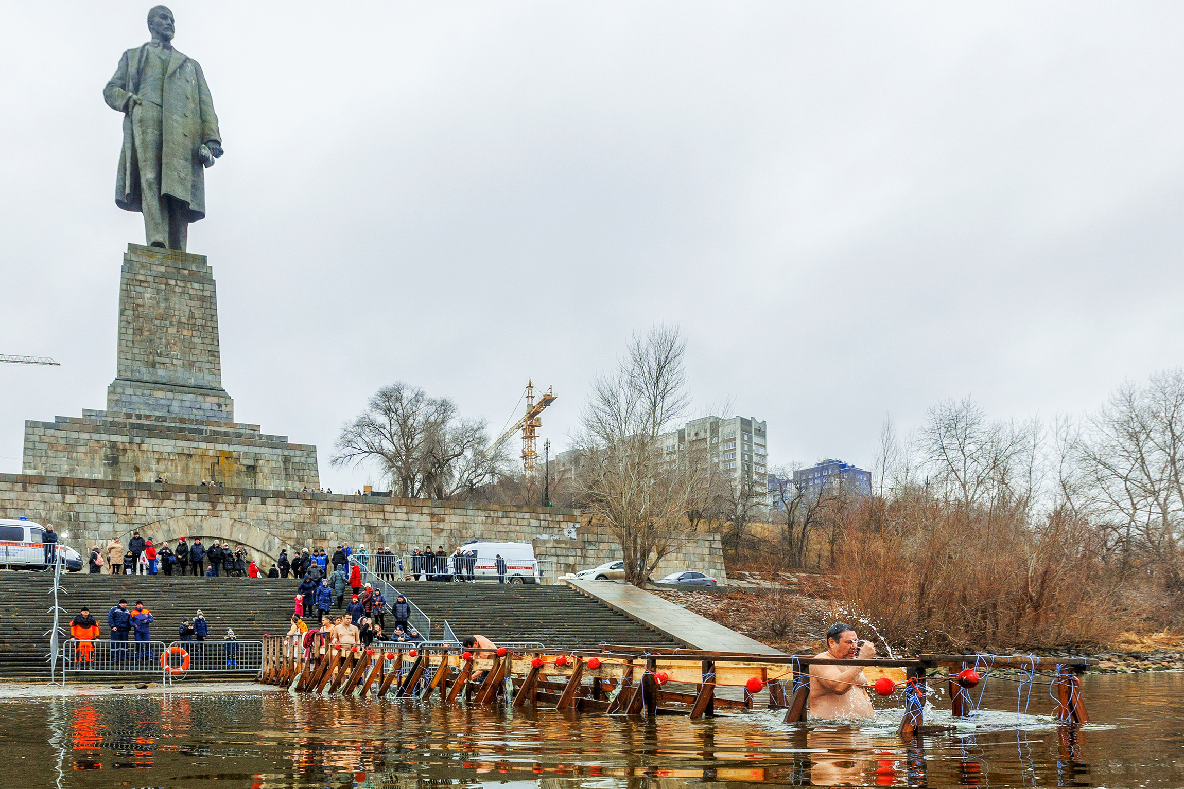 Крещенские купания в Волгограде