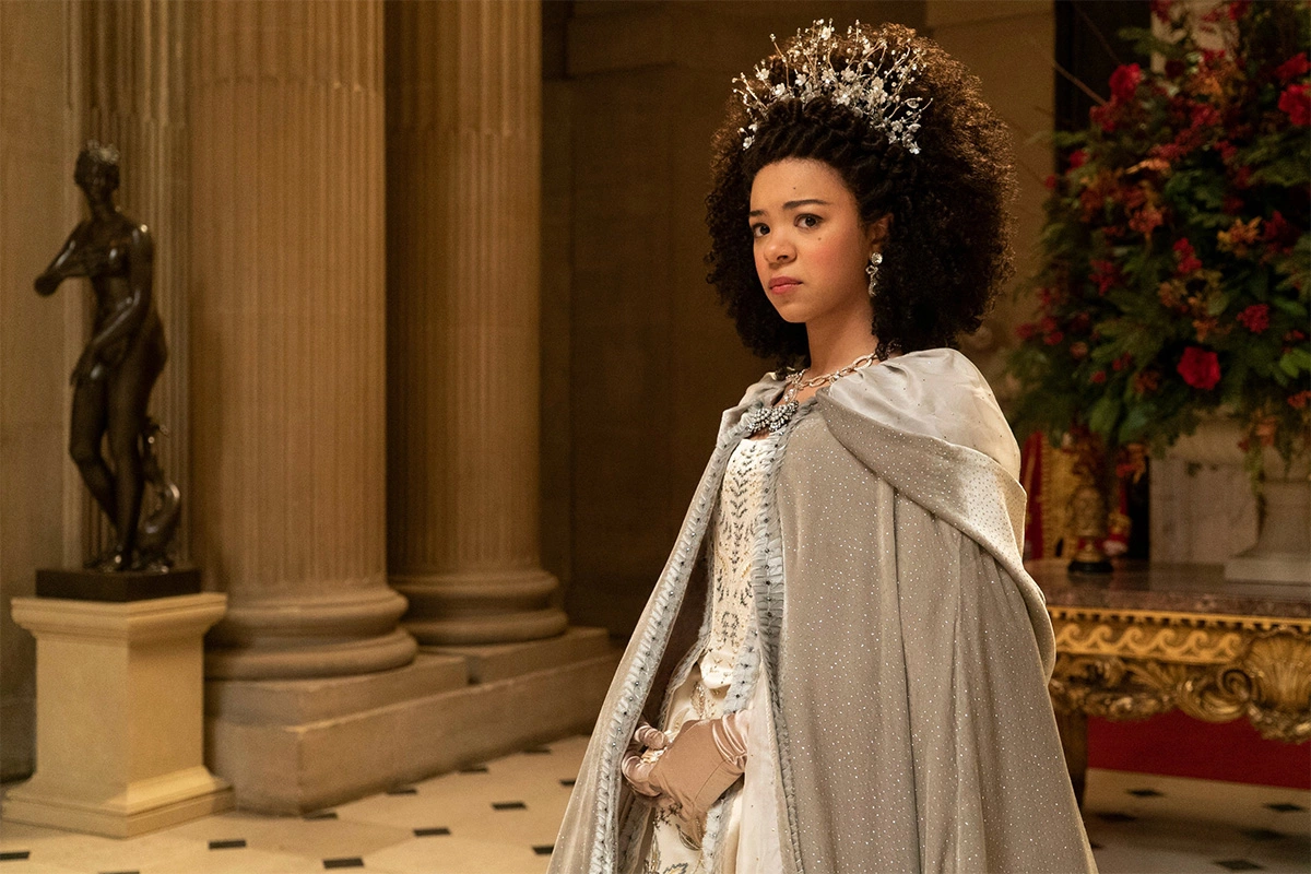 Кадр из сериала «Королева Шарлотта: История Бриджертонов»