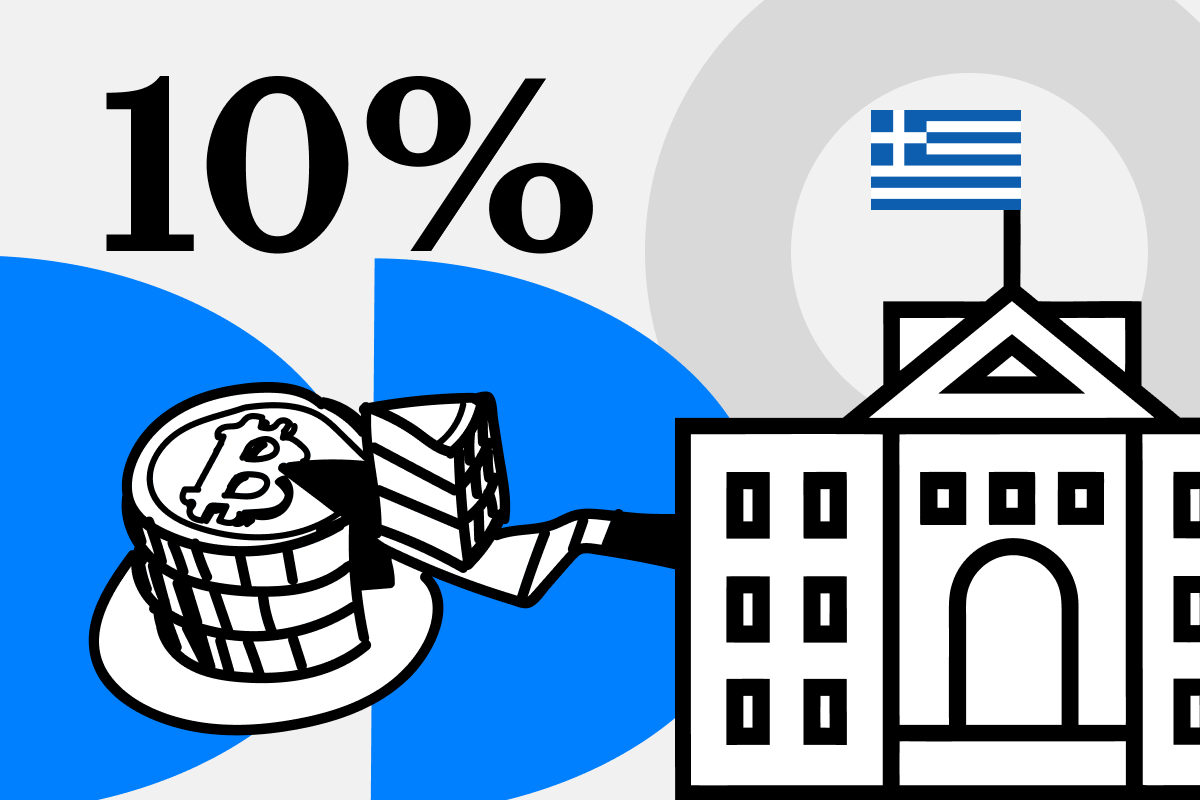 В Греции предложили ввести налог 10% на доходы с криптовалют