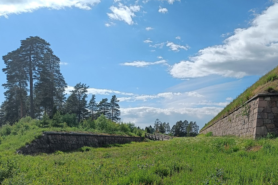 Крепость Кюменегород в городе Котка, Финляндия