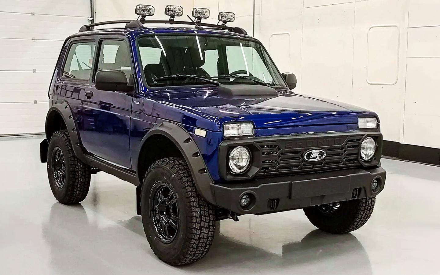 АвтоВАЗ начал сборку новой Lada Niva в супервнедорожной версии Bronto