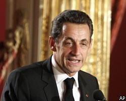 Н.Саркози начал визит в Израиль с критики