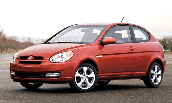 Hyundai Motor America объявил о начале продаж в США трехдверных Accent 2007 модельного года
