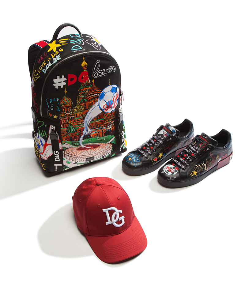 Рюкзак, кеды и бейсболка Dolce &amp; Gabbana



