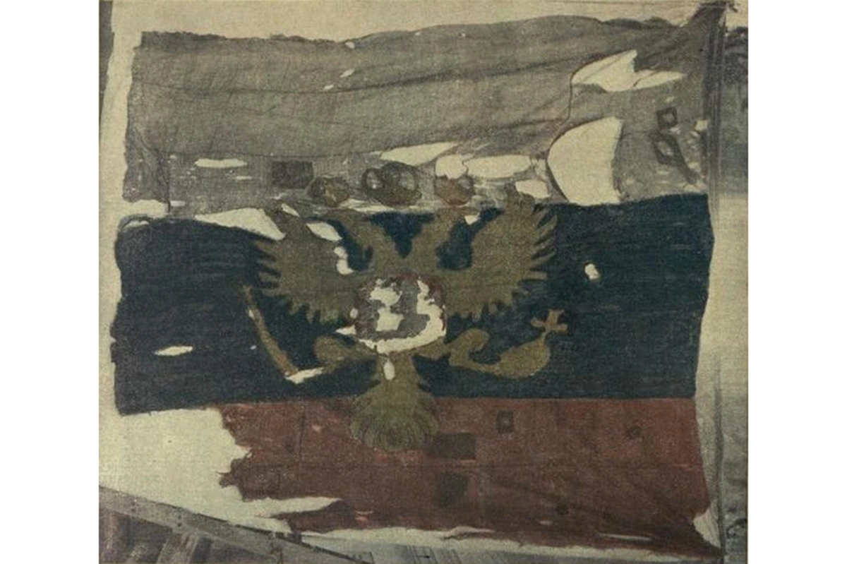 Флаг царя Московского, 1693 год